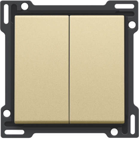 Afwerkingsset voor serieschakelaar, wisselschakelaar + drukk