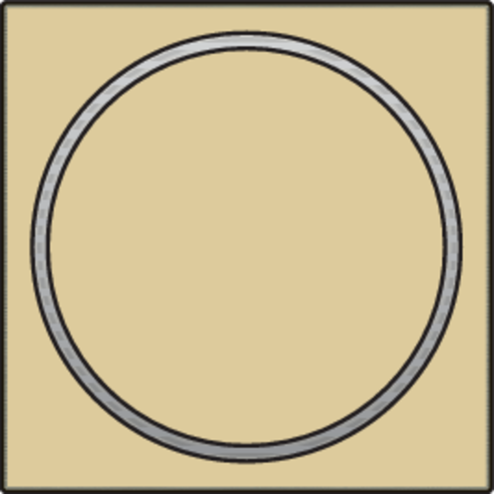 Niko 221-64006: Afwerkingsset met doorschijnende ring zonder symbool voor drukknop 6 A met amberkleurige led met E10-lampvoet, gold coated - Image 2