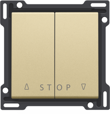 Afwerkingsset voor tweevoudige rolluikdrukknop voor elektron