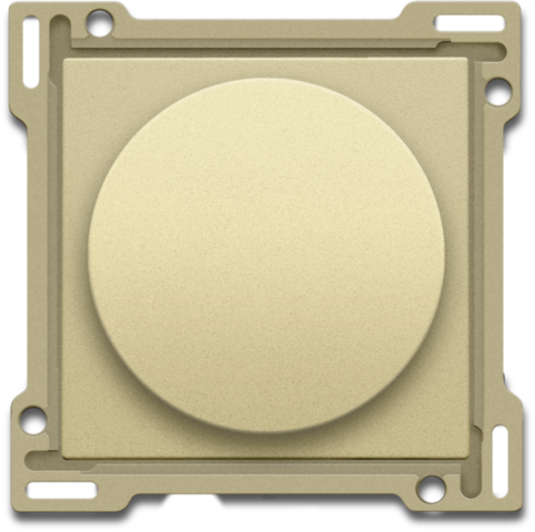 Afwerkingsset op/neer voor draaischakelaar, gold coated