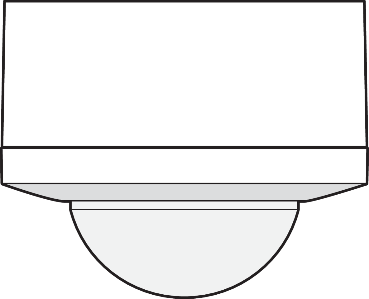 Niko 353-702221: Aanwezigheidsmelder P42LR, 230 V, master, 2 kanalen, 32-37 m, IP54, voor opbouw, wit - Image 2