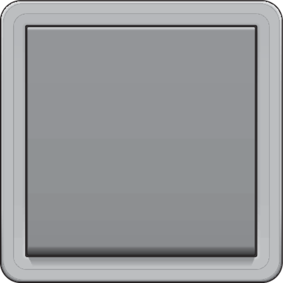 Niko 700-31205: Spuitwaterdichte tweepolige schakelaar 10 AX/250 Vac met insteekklemmen, grijs - Image 2