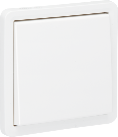 Niko 701-31605: Spuitwaterdichte wisselschakelaar 10 AX/250 Vac met insteekklemmen, wit