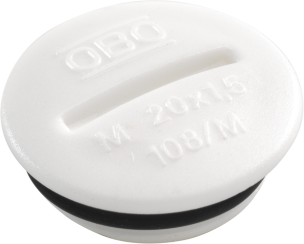 Niko 701-84000: Spuitwaterdichte M20-blindstop, white