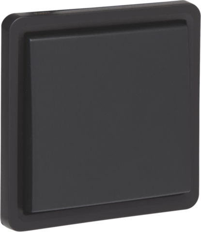 Niko 761-31605: Spuitwaterdichte wisselschakelaar 10 AX/250 Vac met insteekklemmen, zwart