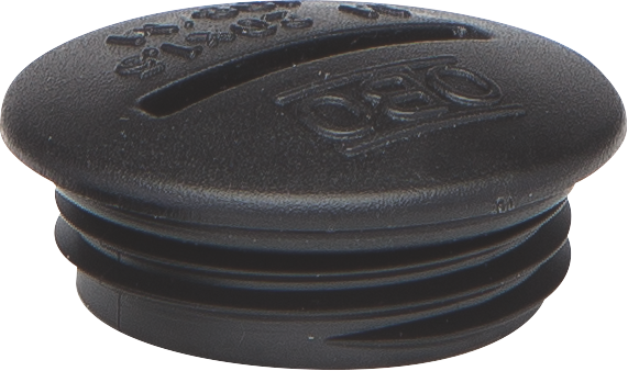 Niko 761-84000: Spuitwaterdichte M20-blindstop, black