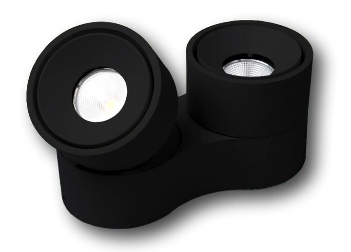 Teco LED-Spot KALA 2x10W 212x100x103 32° 3000K Ra90 Dim Zw.